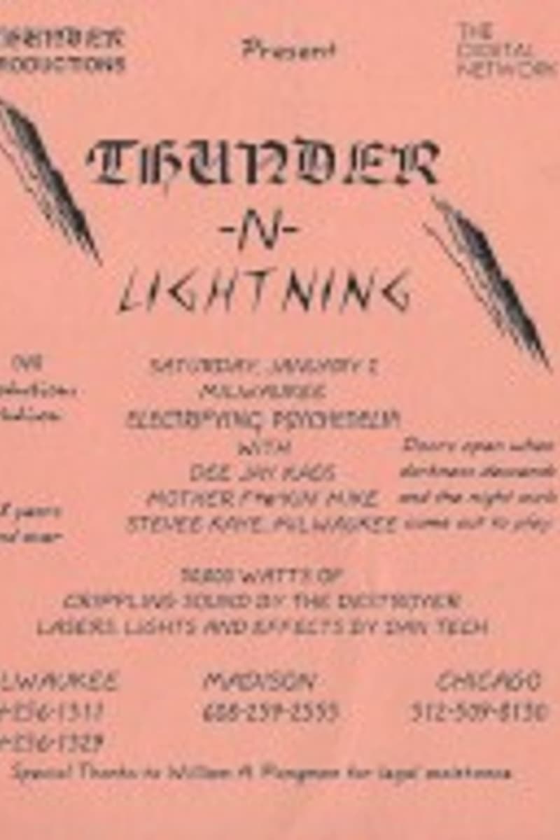 Mother Minor Kind, DNA Allwarez, Milwaukee, The Night Kind - at unknown - Milwaukee, WI - Jan 2, 1993