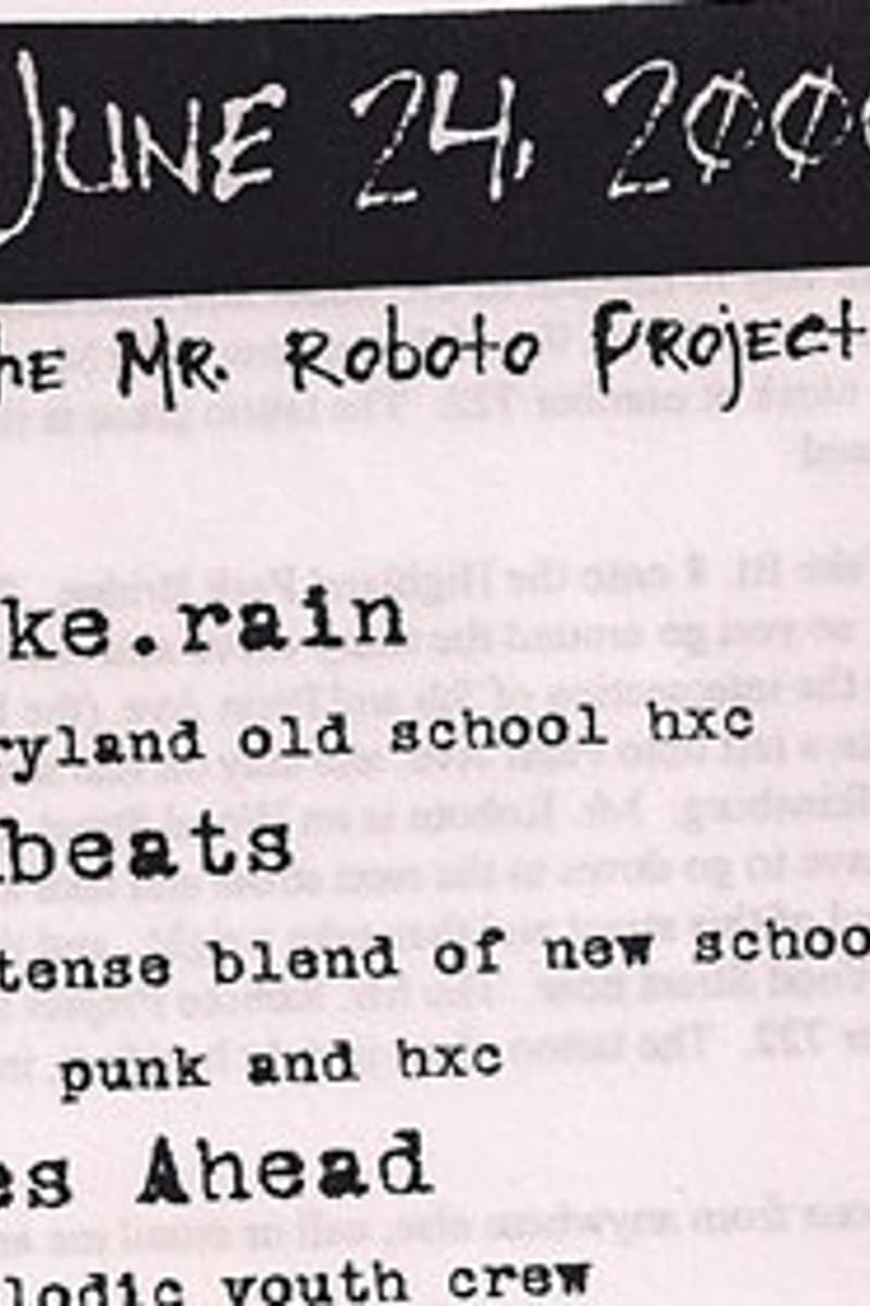 The Deadbeats, What Lies Ahead, looks.like.rain - at The Mr. Roboto Project - Wilkinsburg, PA - Jun 24, 2000