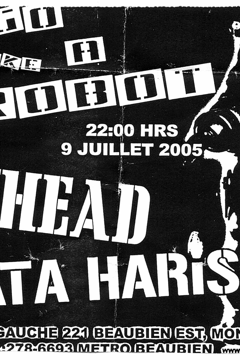 The Mata Haris, Pogo Like A Robot, Sexhead - at Hemisphere Gauche - Montreal - Jul 9, 2005