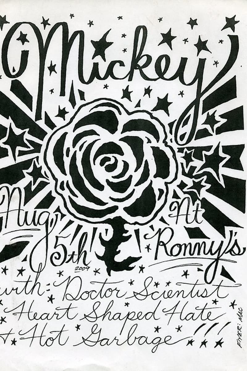 Doctor Scientist, Hot Garbage, Heart Shaped Hate, Mickey - at Ronny's - Chicago, IL - Aug 5, 2009