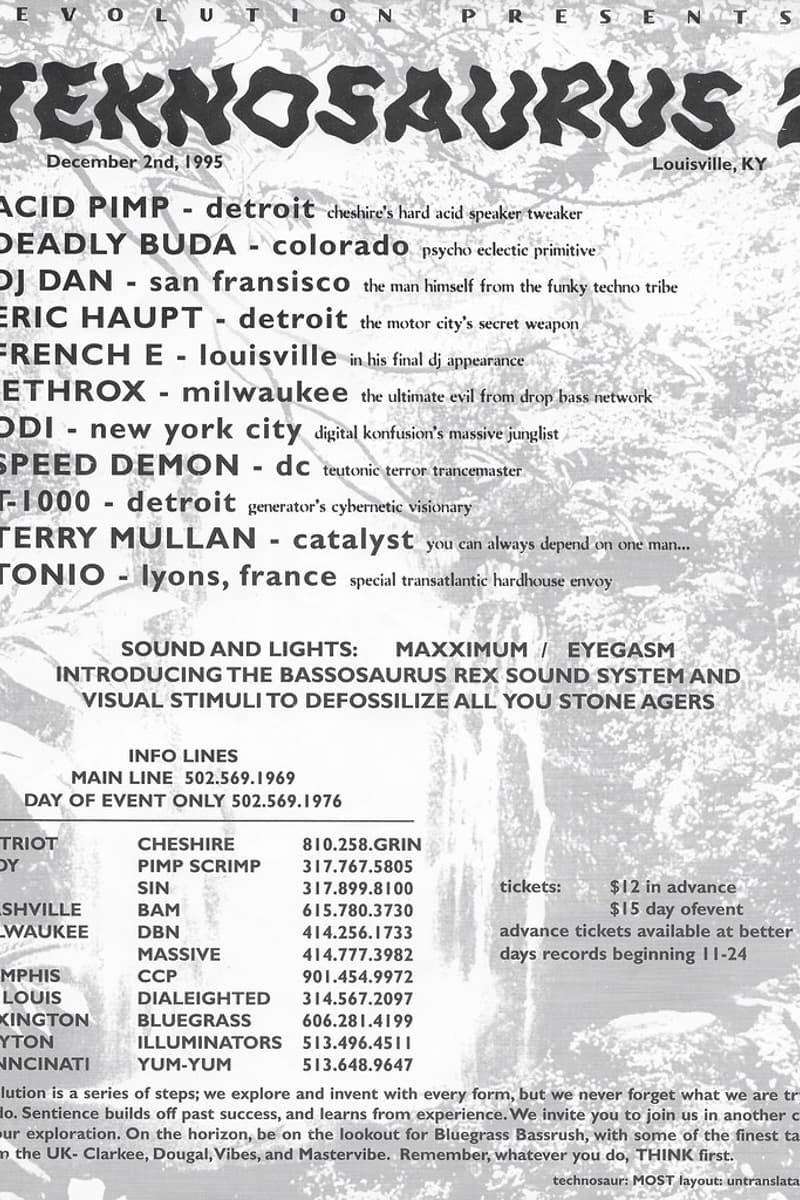 Odi, Terry Mullan, Speed Demon, Jethrox, T-1000 - Louisville, KY - Dec 2, 1995