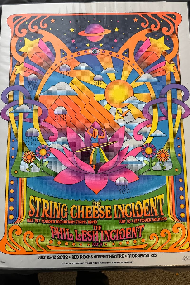 The String Cheese Incident, YONDER MOUNTAIN STRING BAND, The Phil Lesh Incident, Leftover Salmon - at Red Rocks Amphitheatre - Morrison, CO - Jul 15, 2022