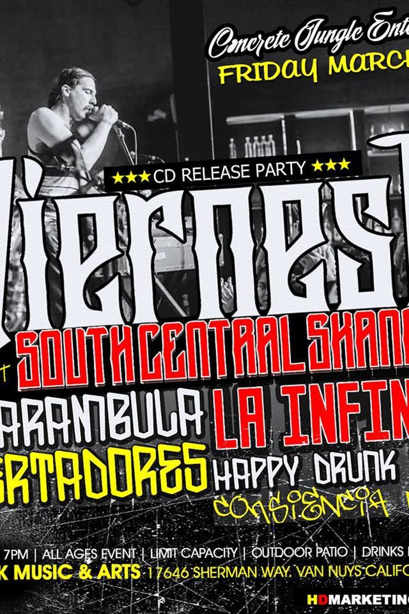 La Infinita, Los Arambula, Libertadores, Viernes 13, Conciencia Negra - at White Oak Music & Arts - Van Nuys, CA - Mar 20, 2015