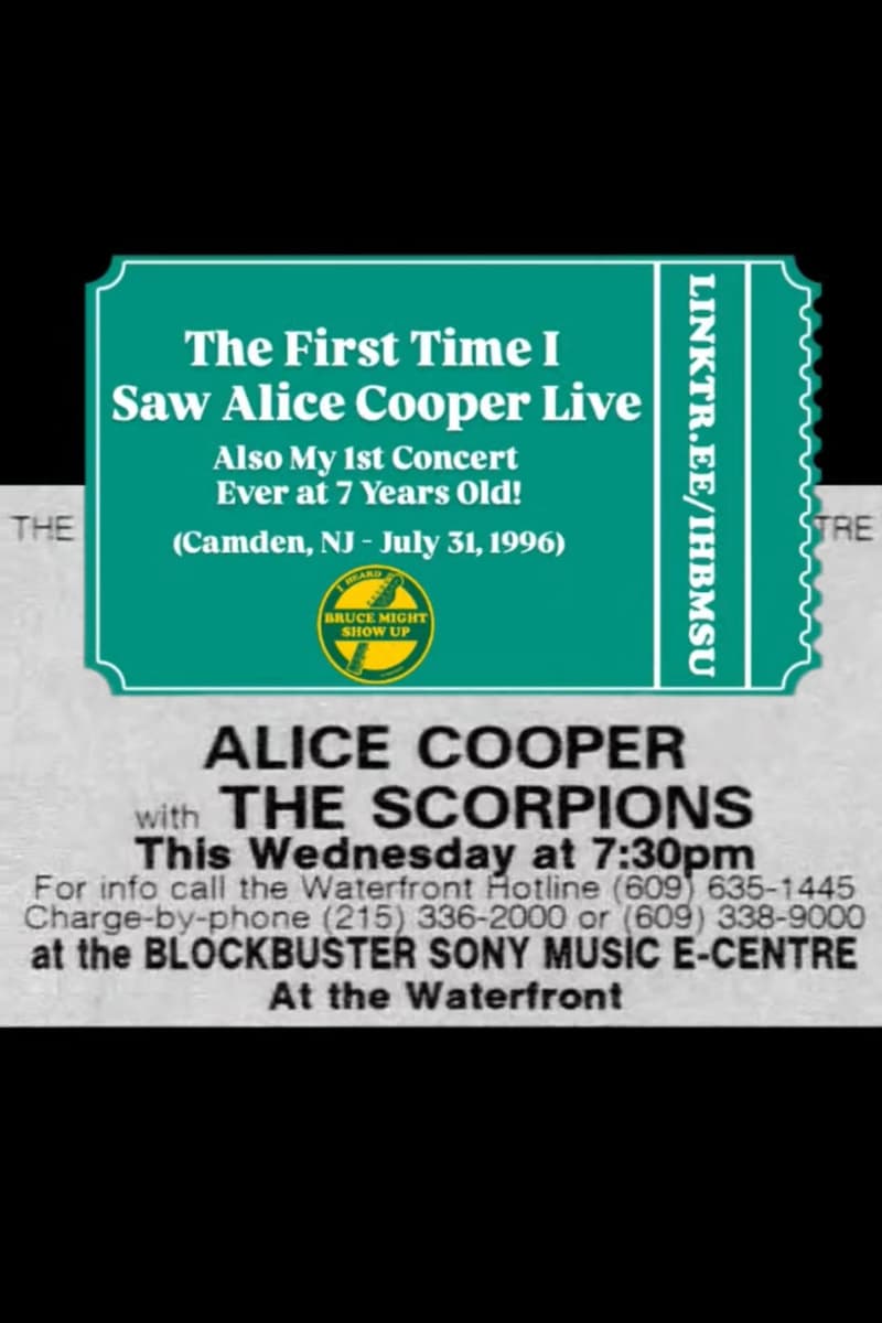 Alice Cooper, The Scorpions - at Blockbuster Sony Music E-Centre at the Waterfront - Camden, NJ - Jul 31, 1996