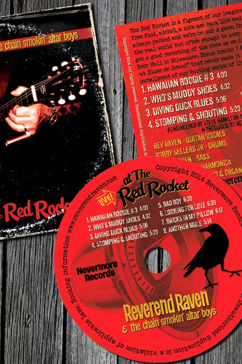 Reverend Raven & The Chain Smokin' Altar Boys - at The Red Rocket - Milwaukee, WI