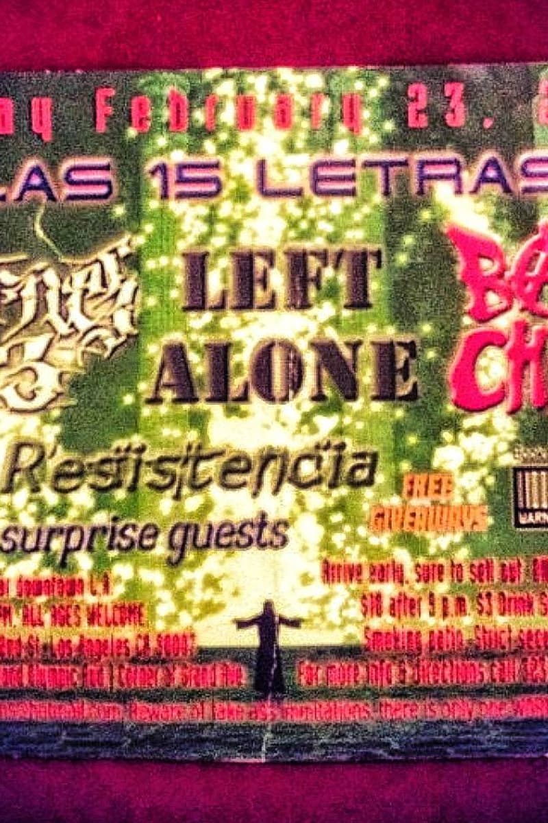 La Resistencia, Left Alone, Viejas 3, Bad Chile - at Las 15 Letras - Los Angeles, CA - Feb 23, 2001
