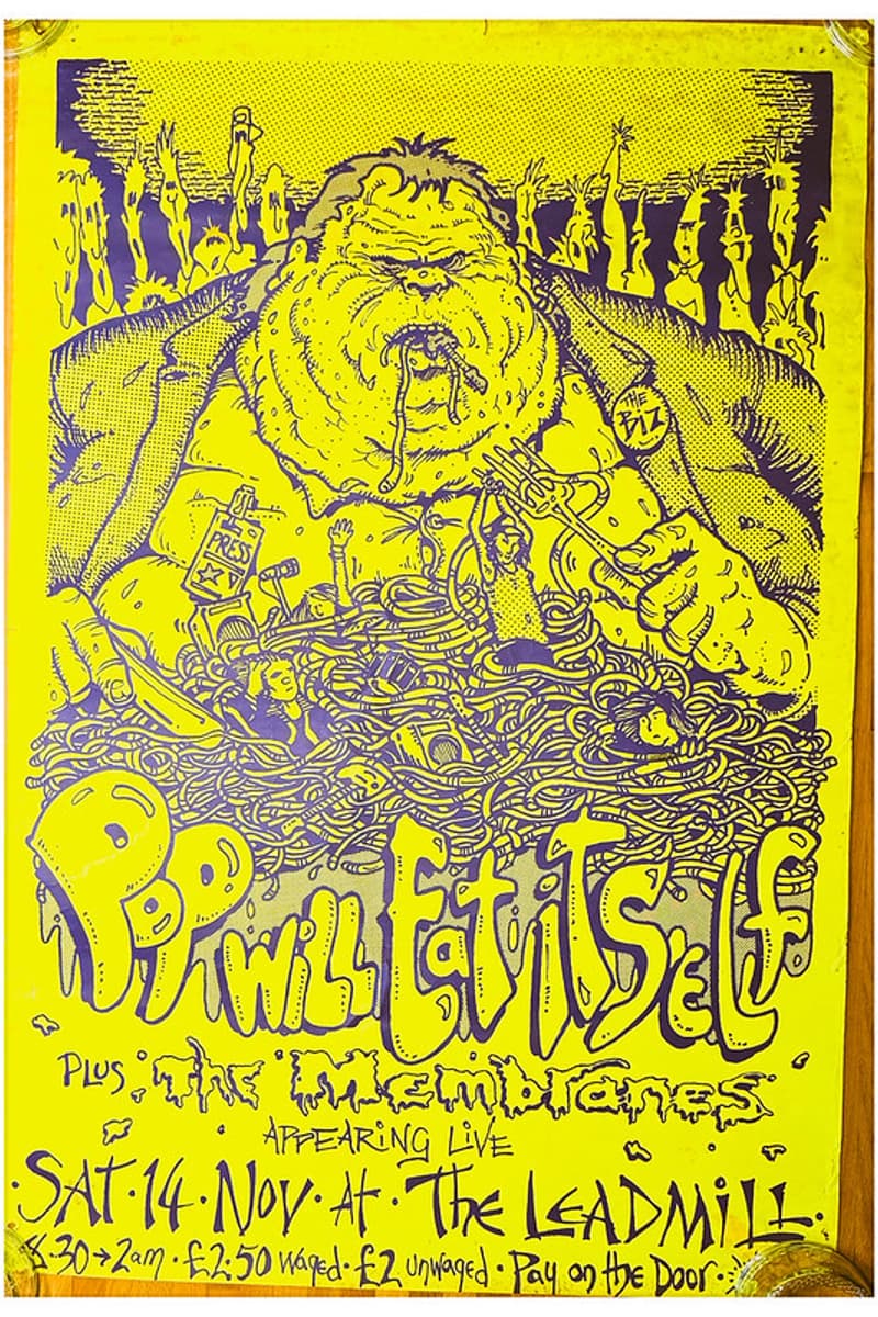 The Membranes, Pop Will Eat Itself - at The Leadmill - Sheffield - Nov 14, 1987