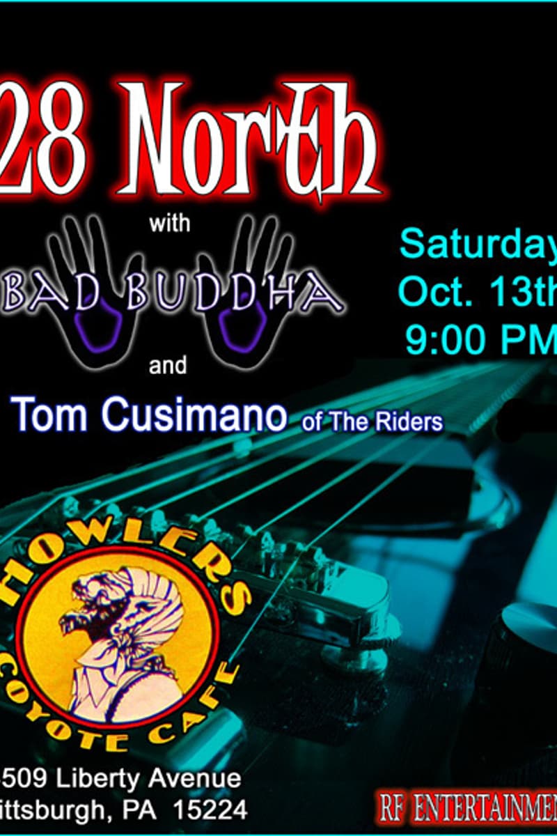 Tom Cusimano of The Riders, Bad Buddha, 28 North - at Howlers Coyote Cafe - Pittsburgh, PA