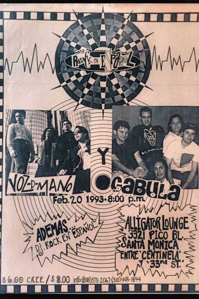 Ademas, Voz-D-Mano, DJ Rock En Español, Ocabula - at Alligator Lounge - Santa Monica, CA - Feb 20, 1993