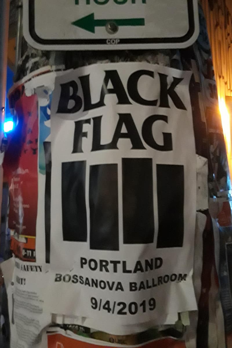 Black Flag - at Bossanova Ballroom - Portland, OR - Sep 4, 2019