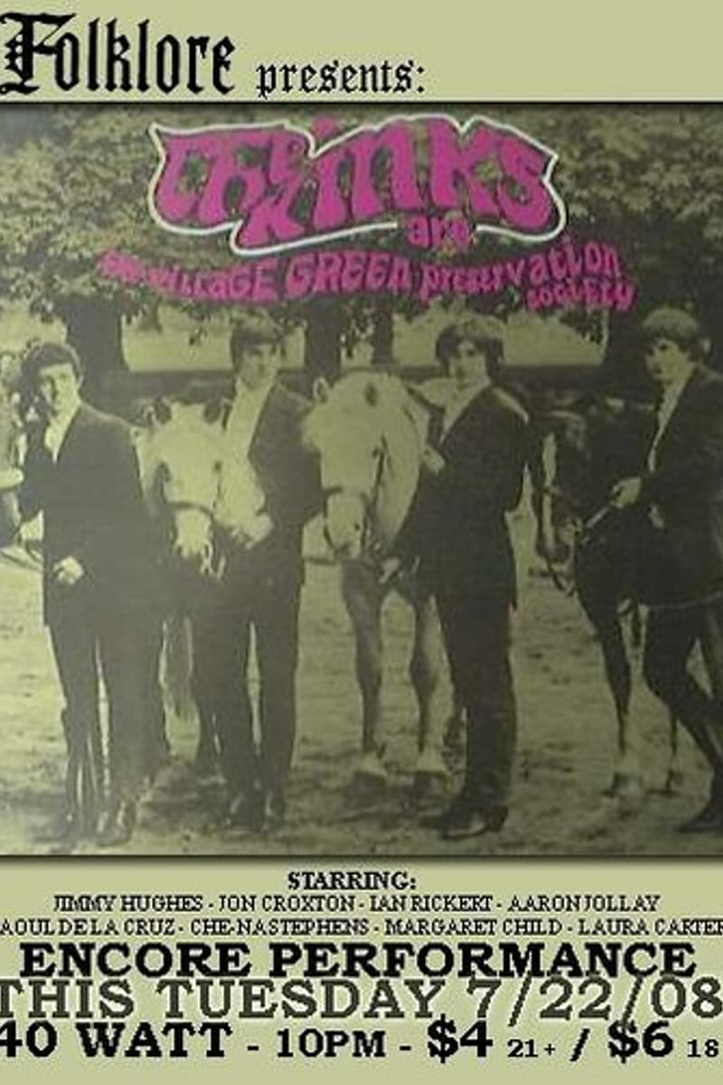 Ian Rickert, Raoul De La Cruz, Che-Na Stephens, The Kinks, Margaret Child - at 40 Watt - Athens, GA - Jul 22, 2008