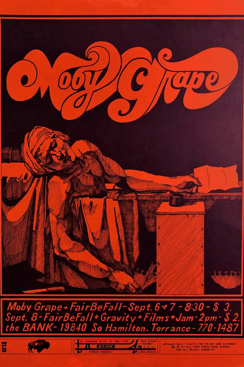 Moby Grape, FairBeFall, Gravity - at the BANK - Torrance, CA