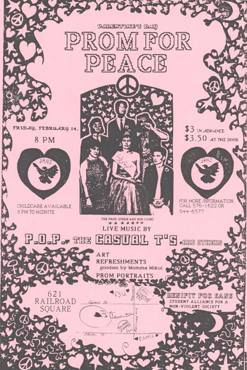P.O.P., The Casual T's - at Railroad Square - Tallahassee, FL - Feb 14, 1986