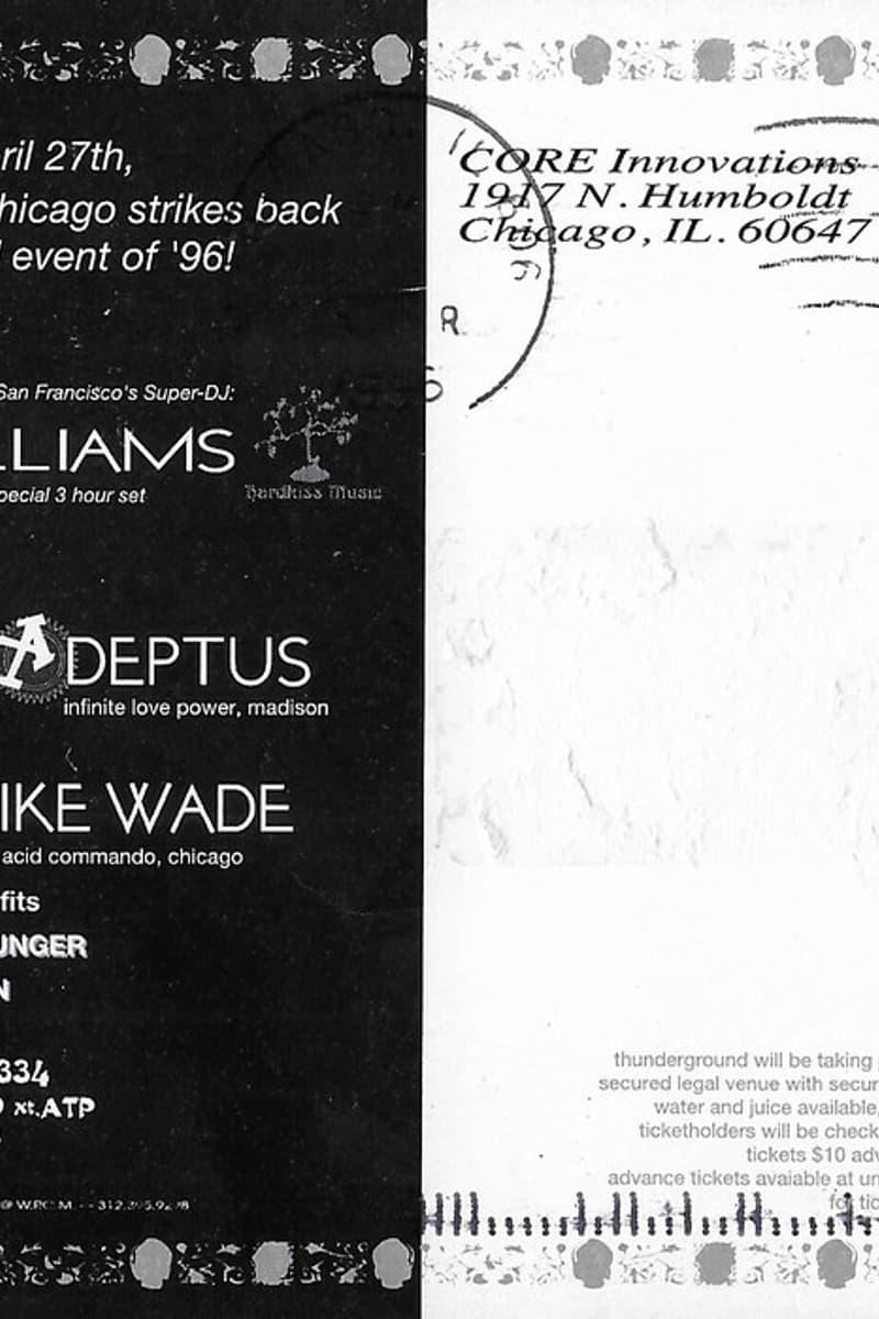 Diz, Kee, Jon Williams, Mike Wade, Adeptus - at thunderground - Chicago, IL - Apr 27, 1996