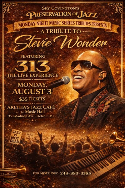 A Tribute to Stevie Wonder Featuring 313 The Live Experience