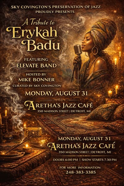 A Tribute to Erykah Badu  Featuring Elevate Band