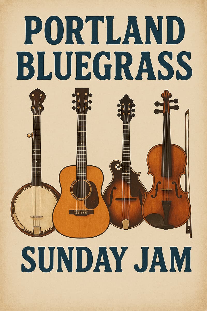 Jam- Portland Bluegrass Sunday Jam - Portland, OR - May 10, 2026