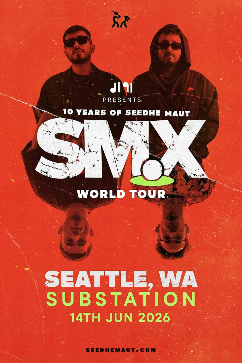 Seedhe Maut - SMX World Tour - Seattle - Seattle, WA - Jun 14, 2026