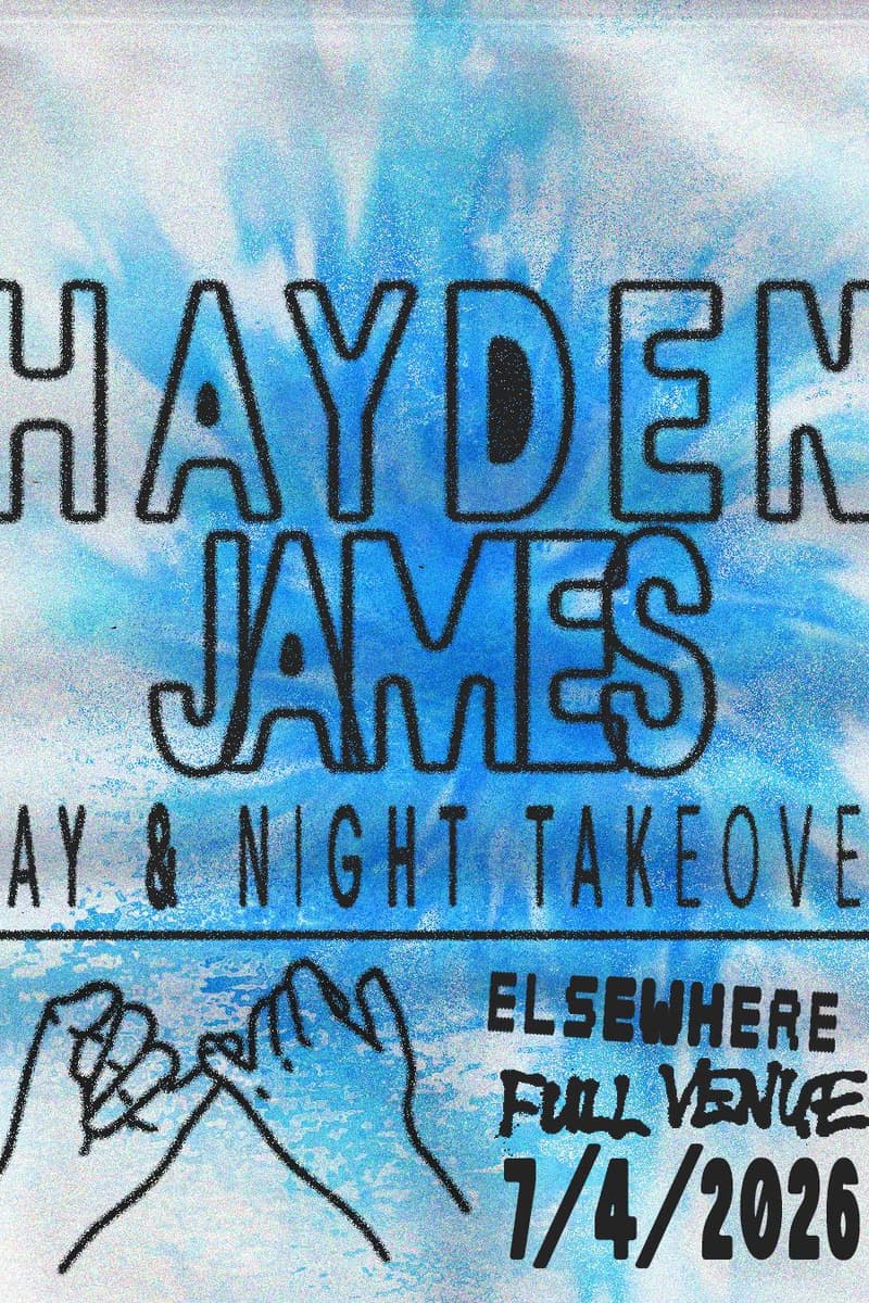 Hayden James - Day & Night Takeover - Brooklyn, NY - Jul 4, 2026