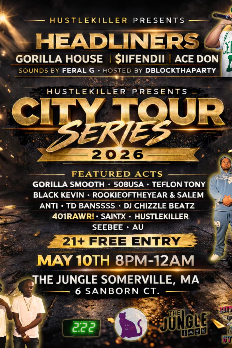City Tour Series - Somerville, MA - May 10, 2026
