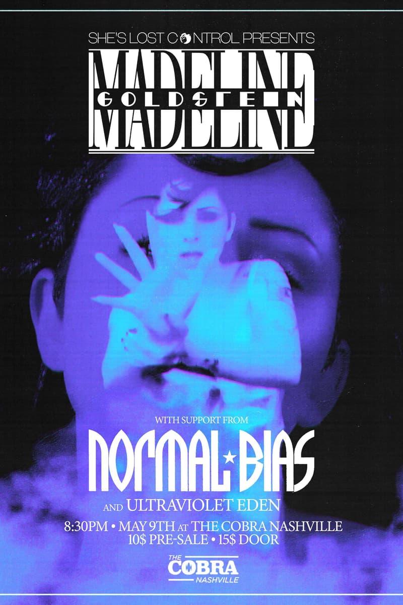 Venue: Madeline Goldstein | Normal Bias | Ultraviolet Eden - Nashville, TN - May 9, 2026