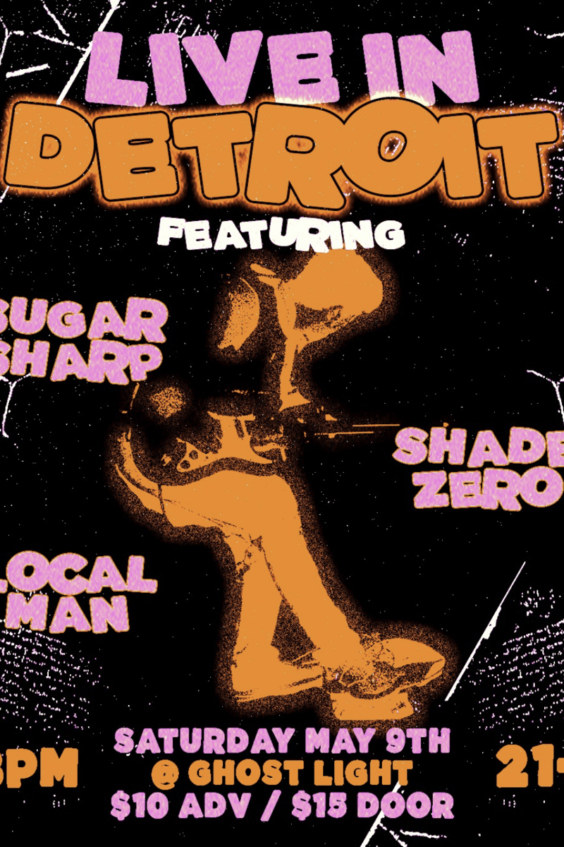 Sugar Sharp, Local Man, & Shade Zero @ Ghost Light - Hamtramck, MI - May 9, 2026