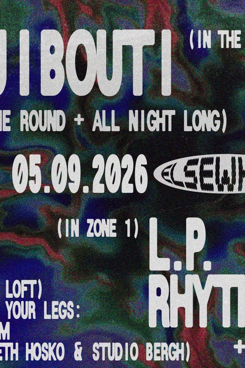 DJibouti (In The Round + All Night Long), L.P. Rhythm, Stixx + more - Brooklyn, NY - May 9, 2026