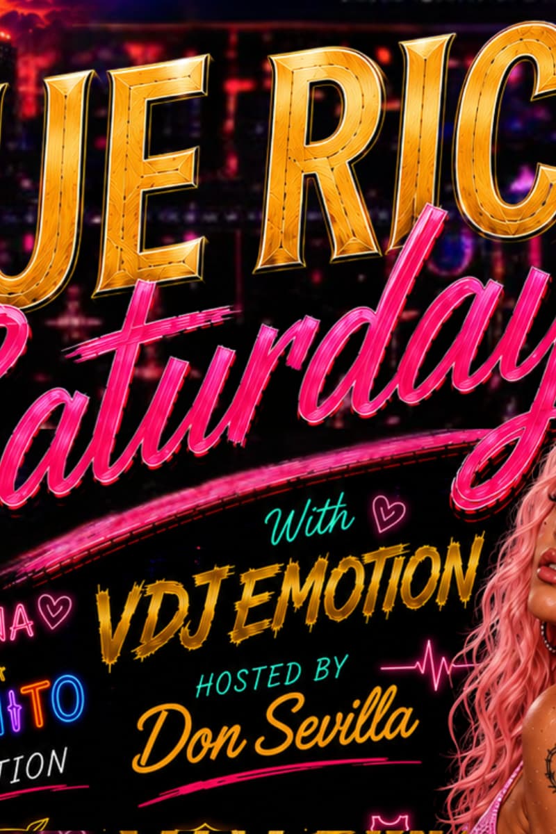 Que Rico Saturdays with VDJ Emotion by Sábado Gigante - New Orleans, LA - Aug 8, 2026