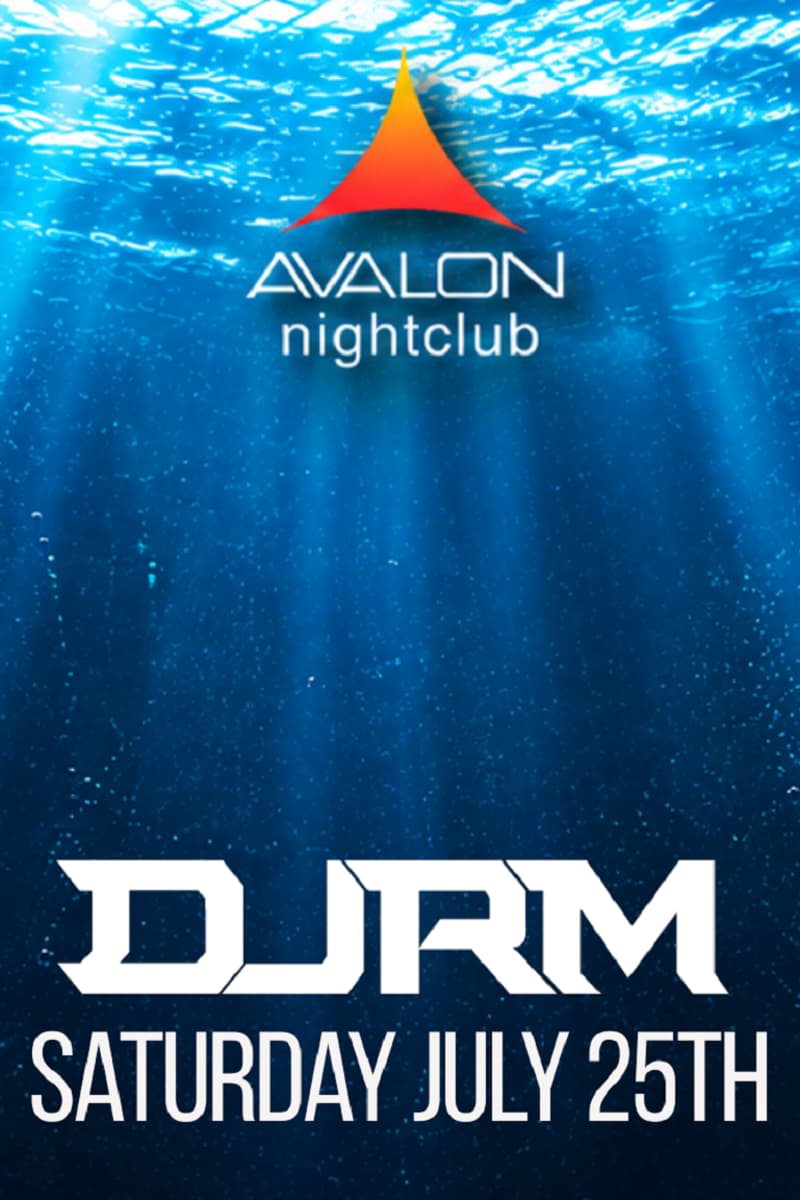 Avalon Saturday With Dj Rm - Uncasville, CT - Jul 25, 2026