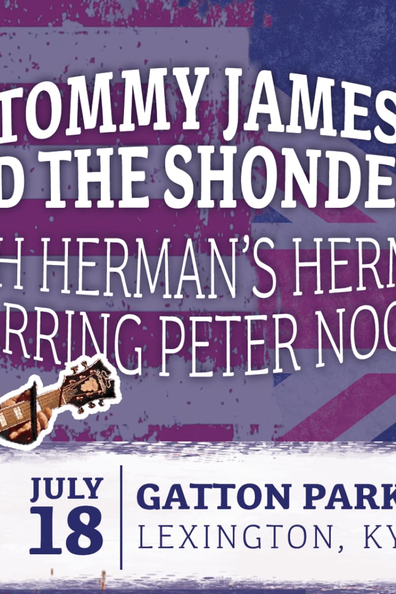 Tommy James and the Shondells, Herman's Hermits, Tommy James, Peter Noone, OVG Concert Series - Lexington, KY - Oct 17, 2026